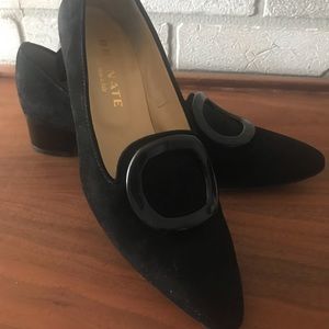 Brunate suede black shoes size 40
